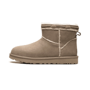 UGG WOMENS Classic Mini Shearling Braid Womens "Dune" 1166751 DUNE 1166751 DUNE from Stadium Goods