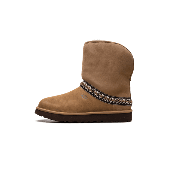 UGG WOMENS Classic Short Crescent Boot Womens "Chestnut" 1161770 CHE 1161770 CHE from Stadium Goods