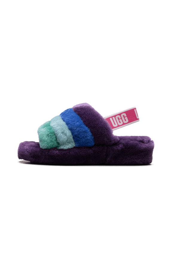 WOMENS Fluff Yeah Slide Womens "Purple" 1097169 PRPR 1097169 PRPR from Stadium Goods