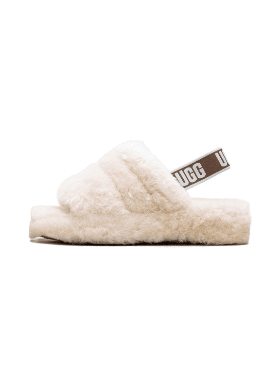 WOMENS Fluff Yeah Slide Womens "Beige" 1095119 NAT 1095119 NAT from Stadium Goods