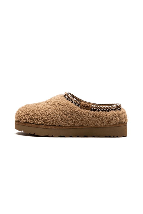 WOMENS Tasman Maxi Curly Slipper Womens "Chestnut" 1158356 CHE 1158356 CHE from Stadium Goods