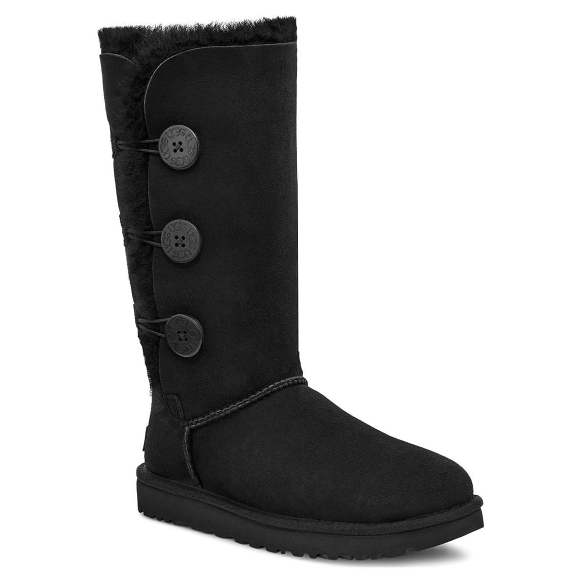 UGG Women s Bailey Button Triplet II Boot Black 1016227 BLK