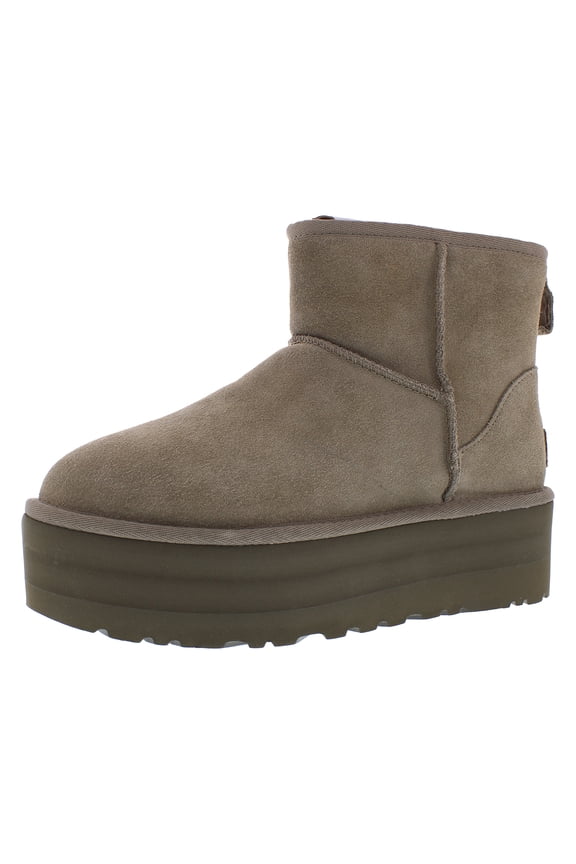 Women's Classic 1134991 Mini Platform Boot, Smoke Plume, Size 9