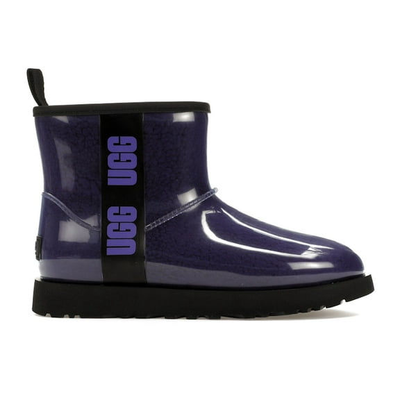 UGG Women's Classic Clear Mini Boot Violet Night, from StockX