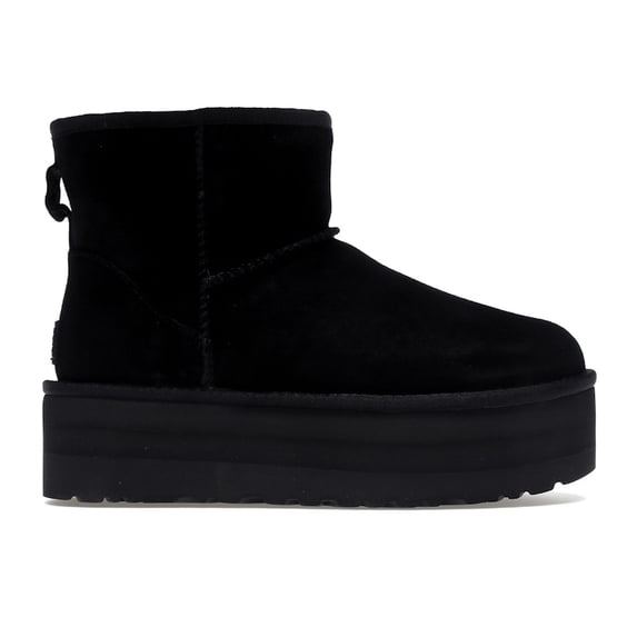 UGG Women's Classic Mini Platform Boot Black, from StockX