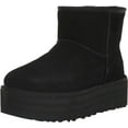 thumbnail image 1 of UGG Women's Classic Mini Platform Boots Black - 1134991-BLK, 1 of 8