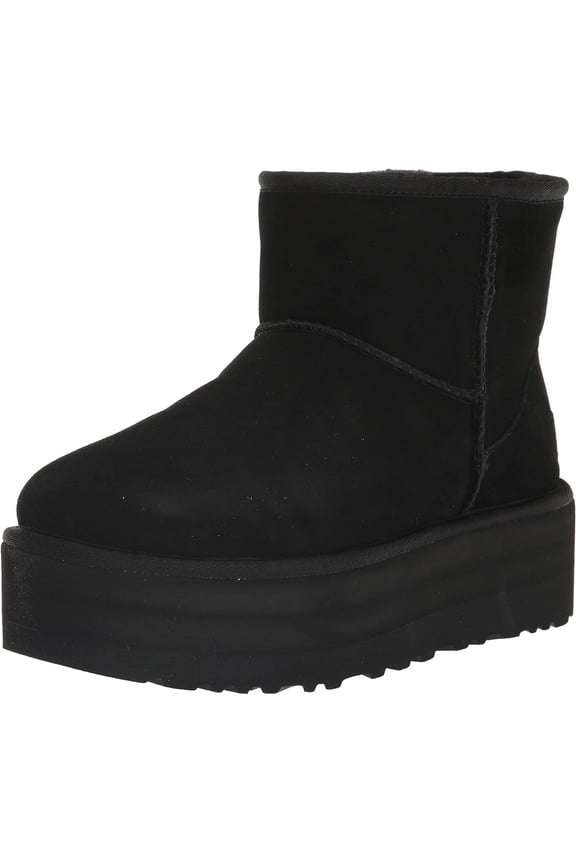 Women's Classic Mini Platform Boots Black - 1134991-BLK
