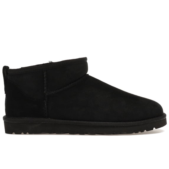 UGG Men's Classic Ultra Mini Boot Black, from StockX