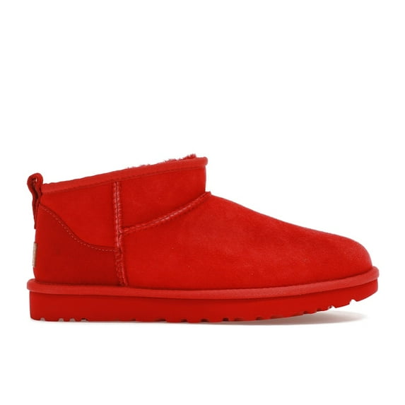 UGG Women's Classic Ultra Mini Boot Samba Red, from StockX