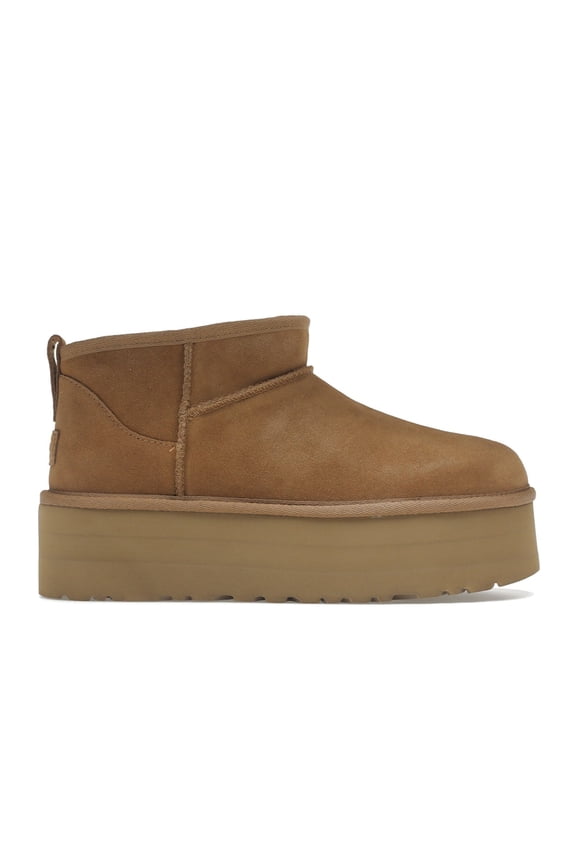 Women's Classic Ultra Mini Platform Boot Chestnut, from StockX