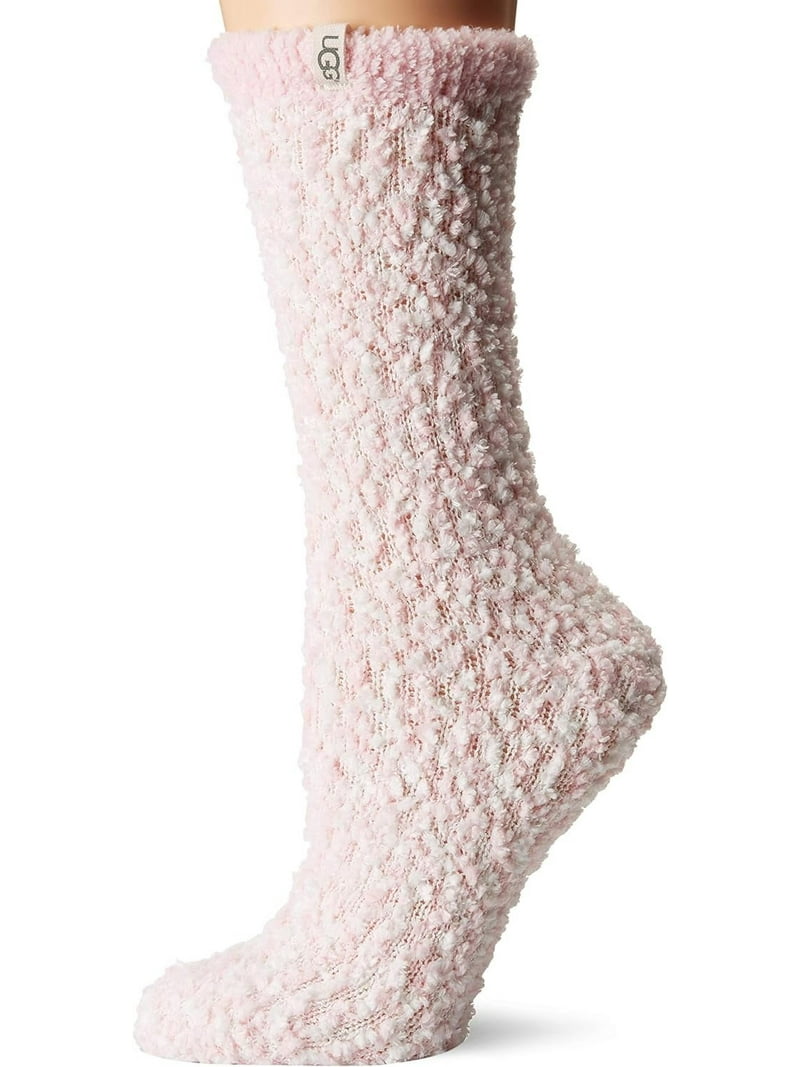 (取寄) アグ レディース コージー シュニール ソックス UGG women Cozy Chenille Socks Seashell Pink UGG womens Cozy Chenille Casual Sock, Seashell Pink, One Size US