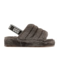 thumbnail image 1 of UGG Women's Fluff Yeah Slide Charcoal Sandals, from StockX, 1 of 5