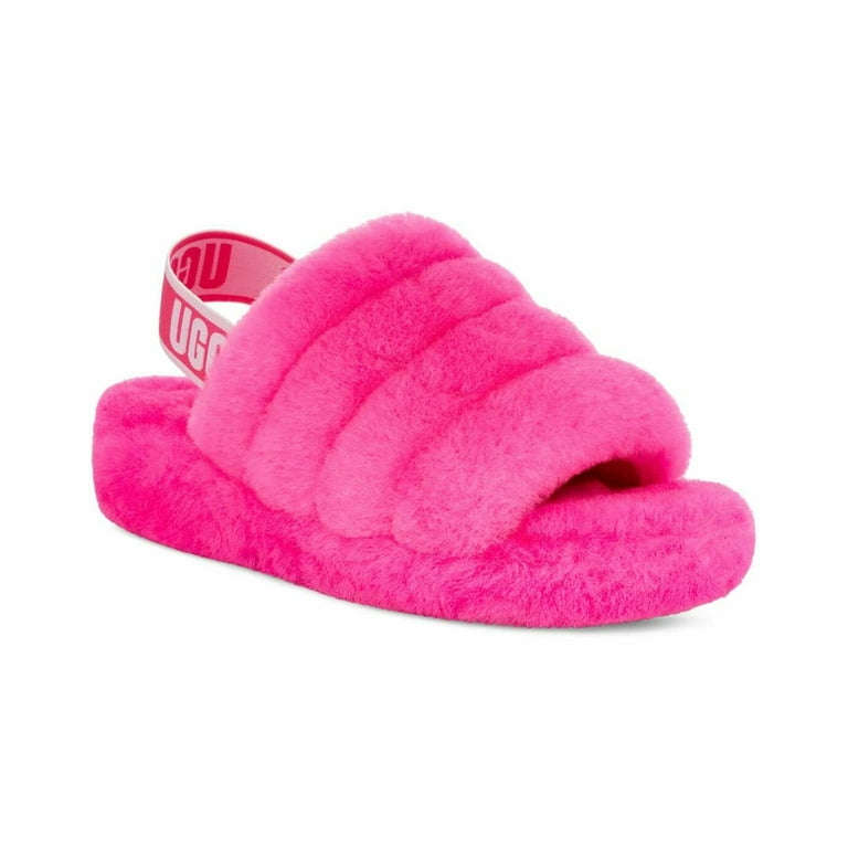 UGG Women s Fluff Yeah Slide Sheepskin Slipper Sandal 1095119 Walmart