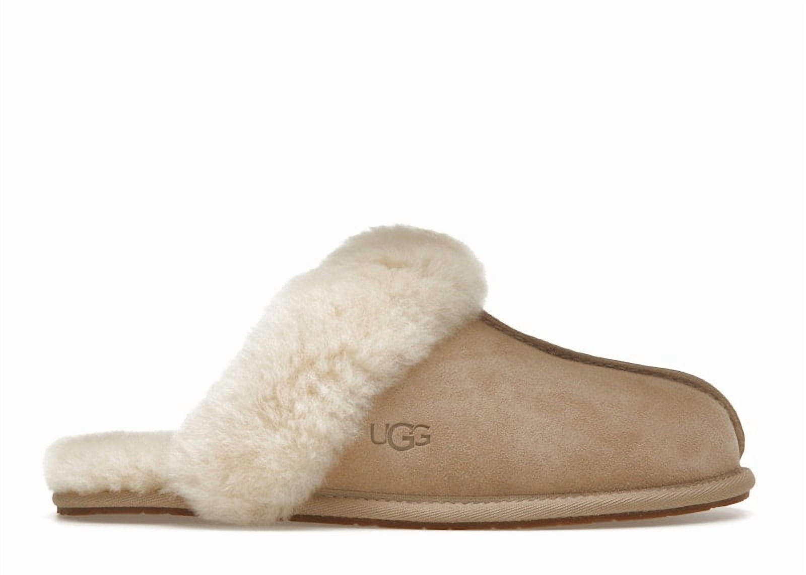 UGG Women's Scuffette II Suede Slipper with Sheepskin Lining