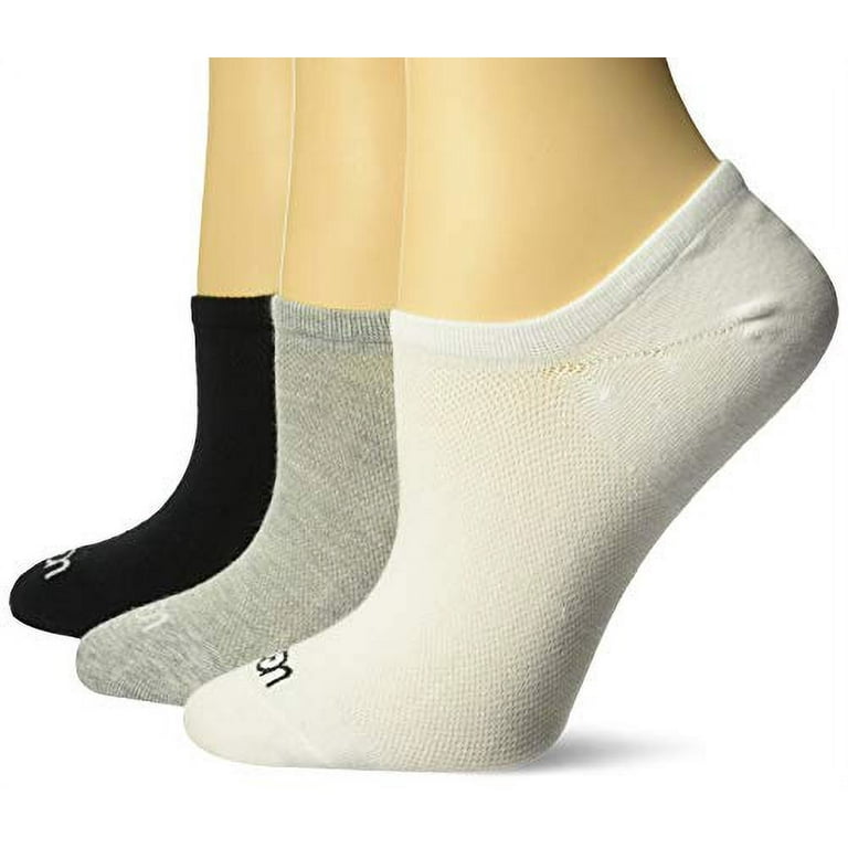 UGG Women's Stela No Show 3 Pack, White/Grey/black, S/M - Walmart.com