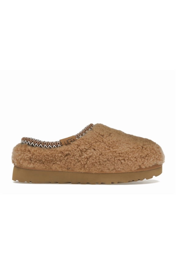 Women's Tasman Maxi Curly Slipper Chestnut, from StockX