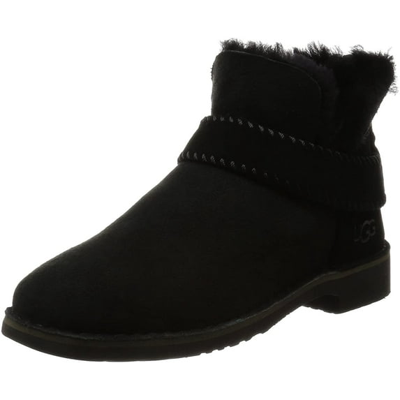 ugg women's mckay winter boot, black, 10 b us
