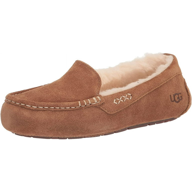 UGG Womens Ansley Slipper 6 Wide Chestnut - Walmart.com