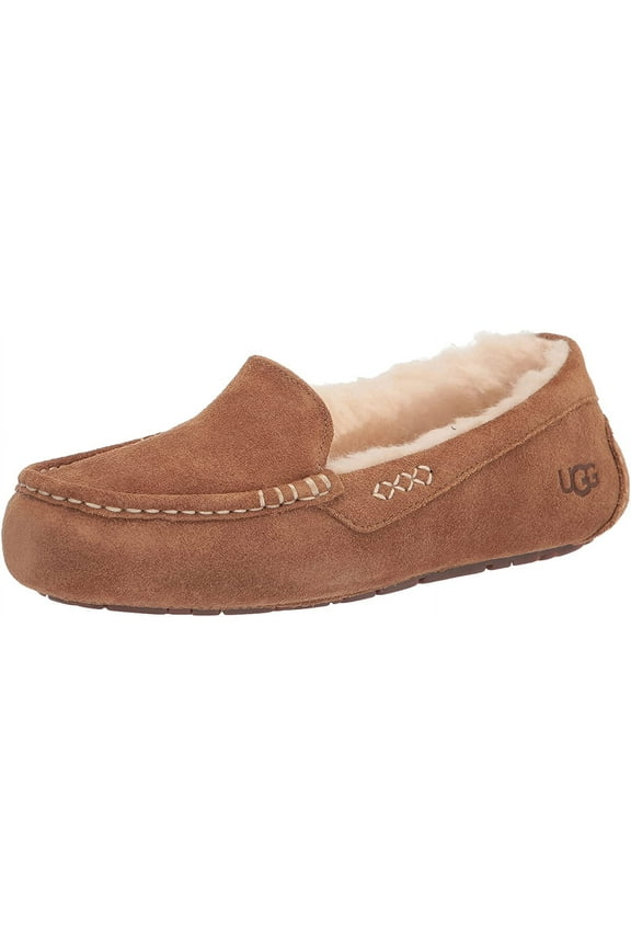Womens Ansley Slipper 6 Wide Chestnut