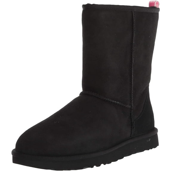 UGG Womens Classic Short Ii Graphic Logo Fashion Boot