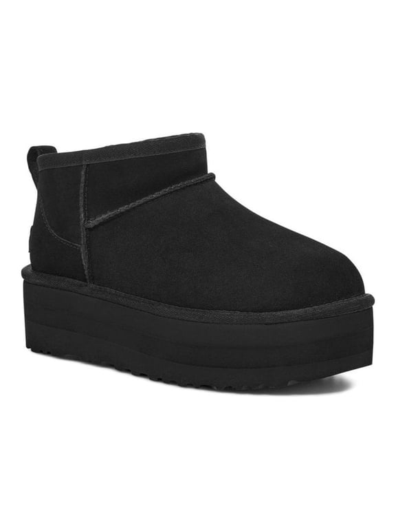 Womens Classic Ultra Mini Platform Boots Black - 1135092-BLK BLACK