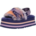 thumbnail image 1 of UGG Womens Disco Marble Slide Slipper 11 Violet Night, 1 of 8