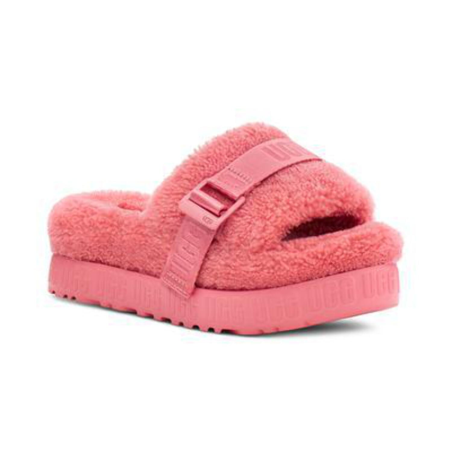 UGG Womens Fluffita Slippers Pink Blossom