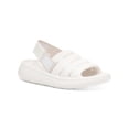 thumbnail image 1 of UGG Womens White Removable Slingback Strap Padded Water Resistant Sport Yeah Round Toe Wedge Slingback Sandal 8, 1 of 4