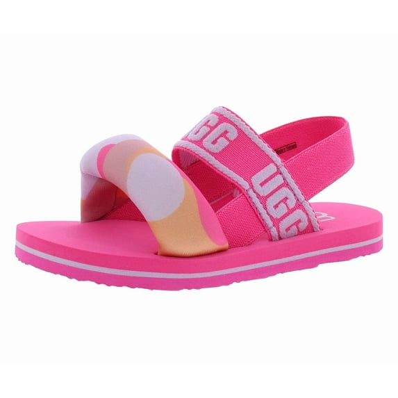 UGG Zuma Sling Camopop Infant/Toddler Shoes Size 7, Color: Pink