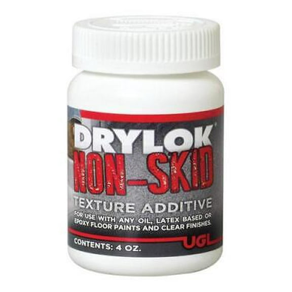 UGL Drylok Indoor and Outdoor Off White Anti-Skid Additive 4 oz (Pack of 6).