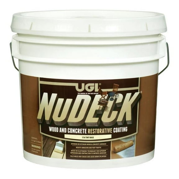 UGL NuDECK Flat Dark Tint Base Deep Tone Base Floor and Patio Coating 3.5 gal