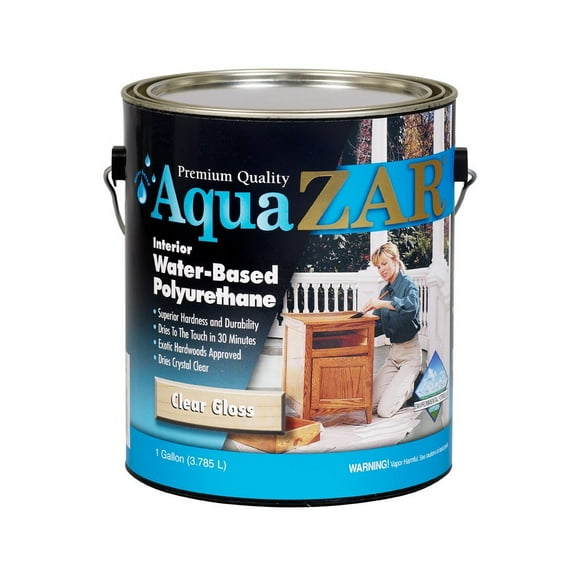UGL Series 1G Gloss Aqua ZAR 324 Water Based Polyurethane, 1 gal