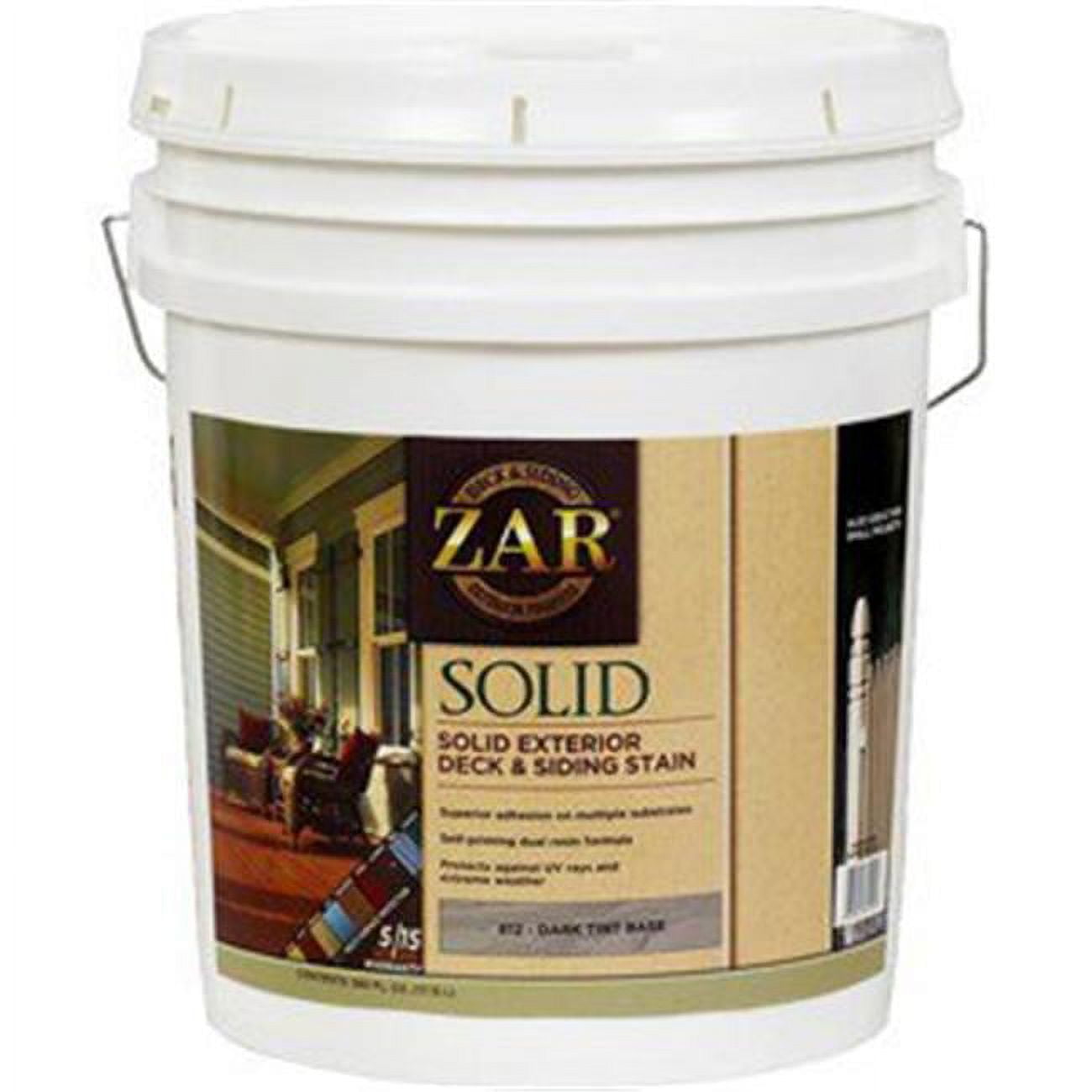 UGL ZAR 81215 5 gal Dark Tint Base Solid Color Deck Stain - Walmart.com