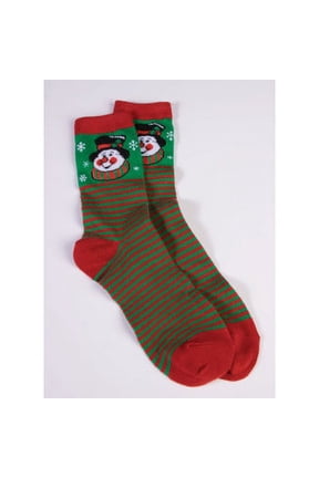 UGLY CHRIST.ANKLE SOCKS-SNOWMAN