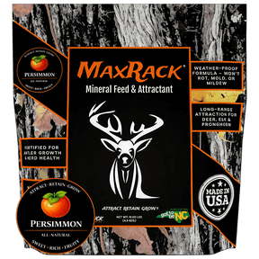 UGLYBUCK MaxRack Deer Mineral Feed & Attractant, Persimmon Flavor, 10 lb Bag
