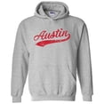 thumbnail image 1 of UGP Campus Apparel Austin Baseball Script - Hometown Pride, Pitcher Hoodie - Medium - Sport Grey, 1 of 6