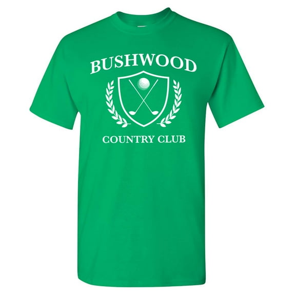 UGP Campus Apparel Bushwood Country Club - Funny Golf Golfing T Shirt - X-Large - Irish Green
