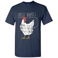 thumbnail image 1 of UGP Campus Apparel Guess What? Chicken Butt! - Funny, Graphic T Shirt - 2X-Large - Navy, 1 of 6