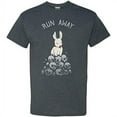 thumbnail image 1 of UGP Campus Apparel Run Away Basic Cotton T-Shirt - X-Large - Dark Heather Grey, 1 of 6