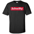 thumbnail image 1 of UGP Campus Apparel Schwifty Funny Mens T-Shirt - Medium - Black, 1 of 6