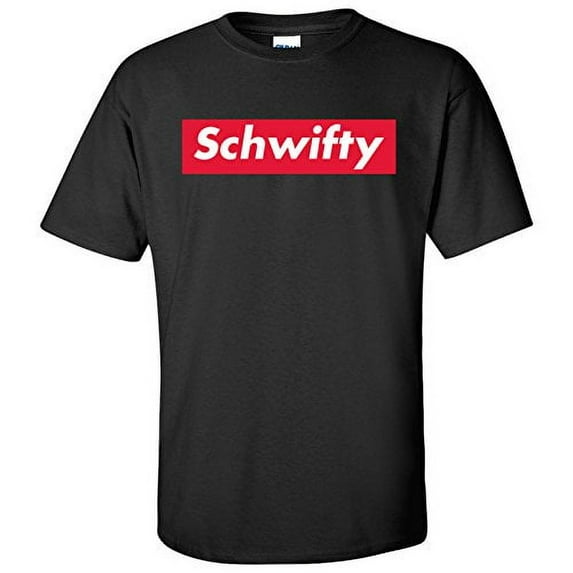 UGP Campus Apparel Schwifty Funny Mens T-Shirt - X-Large - Black