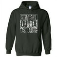 thumbnail image 1 of UGP Campus Apparel Straight Outta East Lansing - Michigan Football Hometown Pride Hoodie - X-Large - Forest, 1 of 6