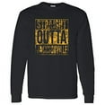 thumbnail image 1 of UGP Campus Apparel Straight Outta Jacksonville Long Sleeve T-Shirt - Large - Black, 1 of 6