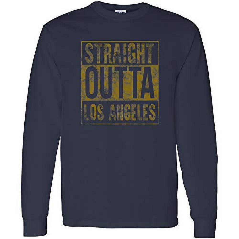 UGP Straight Outta Chicago Youth T-Shirt - X-Large Navy, 100% Cotton Basic Tee
