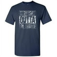 thumbnail image 1 of UGP Campus Apparel Straight Outta Los Angeles - LA Football Pride T Shirt - 2X-Large - Navy w/White Print, 1 of 6