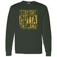thumbnail image 1 of UGP Campus Apparel Straight Outta Oakland Long Sleeve T-Shirt - X-Large - Forest, 1 of 6