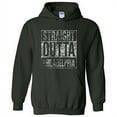 thumbnail image 1 of UGP Campus Apparel Straight Outta Philadelphia - Pennsylvania Football Hometown Pride Hoodie - X-Large - Forest, 1 of 6