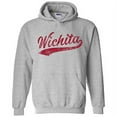 thumbnail image 1 of UGP Campus Apparel Wichita Baseball Script - Hometown Pride, Pitcher Hoodie - 3X-Large - Sport Grey, 1 of 6