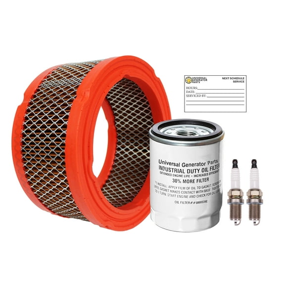 UGP Replacement for Generac 0C8127, 070185ES, and Spark Plugs 491055T by Universal Generator Parts