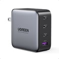 thumbnail image 1 of UGREEN 100W USB C Charger, Nexode 4-Port GaN Foldable Compact Fast Wall Charger for Laptop, compatible for MacBook, compatible for iPad, compatible for iPhone,  Steam Deck, 1 of 9